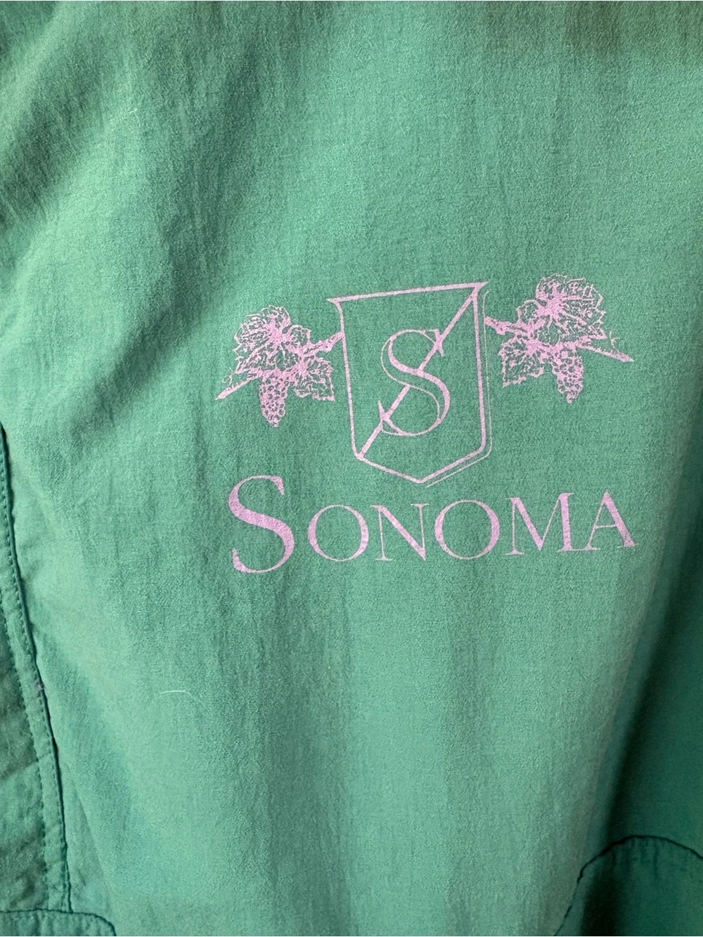Gear for Sports vintage  green men’s pullover with Sonoma logo Large